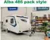 Alba 486 pack style